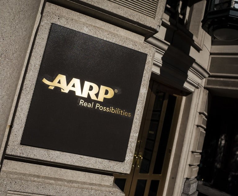 AARP office in Washington, D.C. Photo: Diego M. Radzinschi/ALM