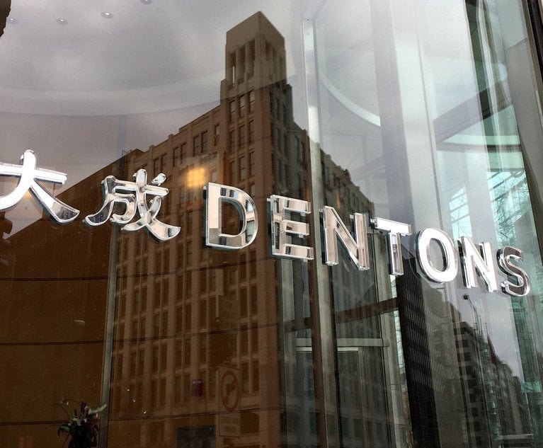 Dentons’ Project Golden Spike Reaches the End of the Line