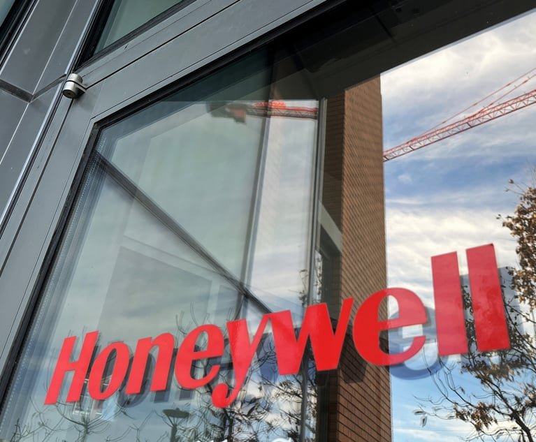 Honeywell Sign