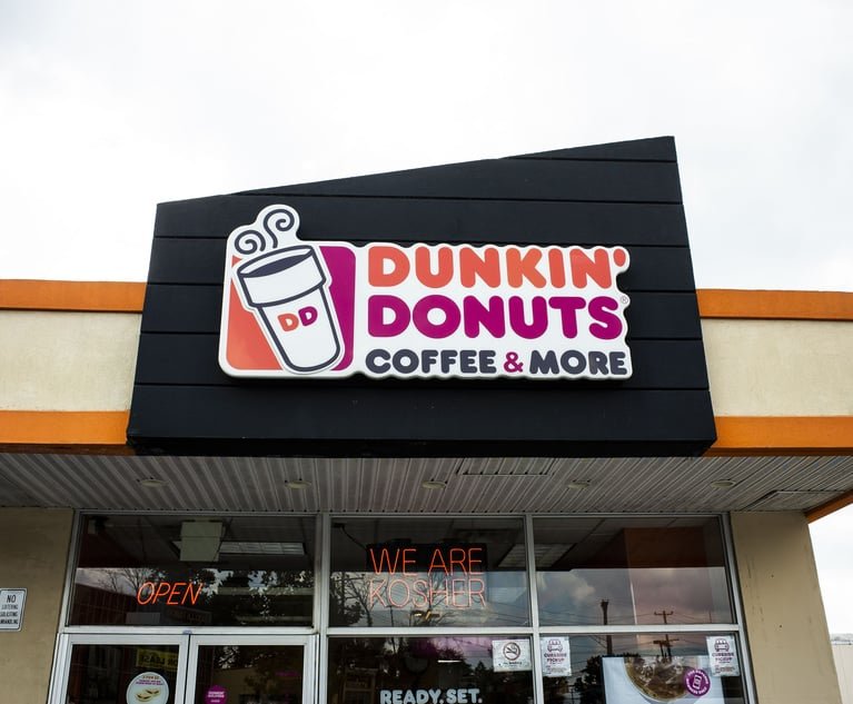 Ma. Court Finds Dunkin' Donuts Franchise Could Be Liable for Worker's Actions