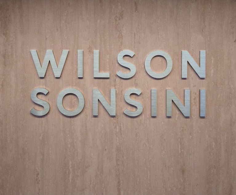 Wilson Sonsini offices. Courtesy photo