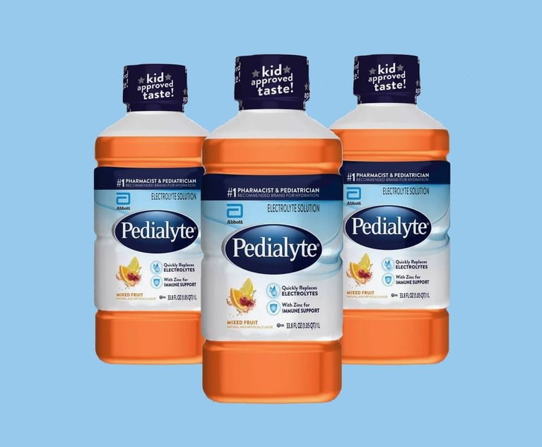 Judge Sustains Pedialyte's Trademark Suit Against Alleged Copycat Product