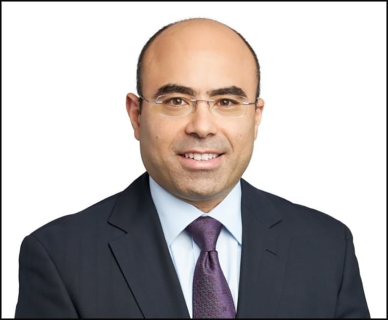 Andrew Boutros, partner and co-chair of government investigations and white collar with Shook Hardy