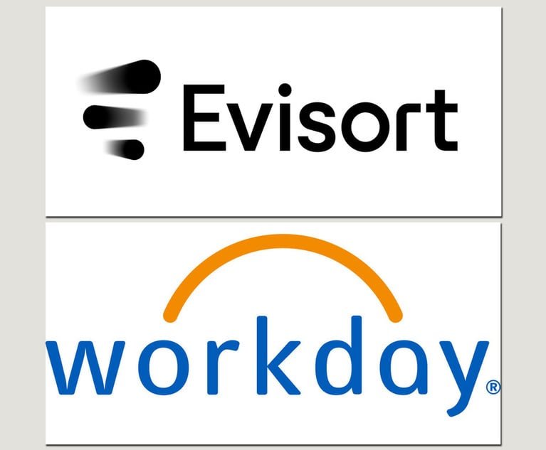 Evisort and Workday logos.