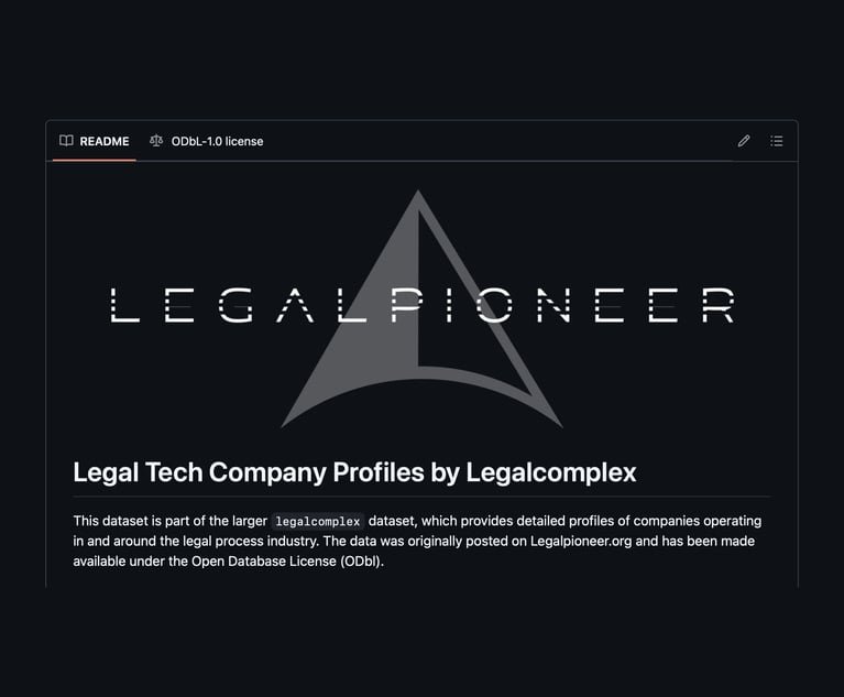 Legalpioneer Moves Over to GitHub, Looking to Offer AI Training Data