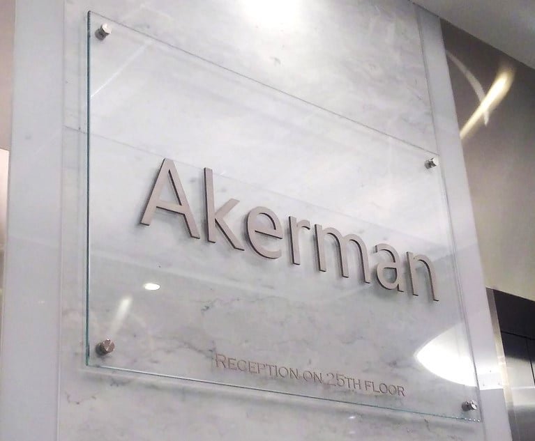 Akerman Files Trademark Infringement Lawsuit Against Maryland Nonprofit