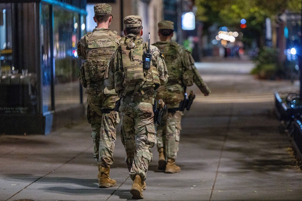 Man Detained in National Guard Protest Sues