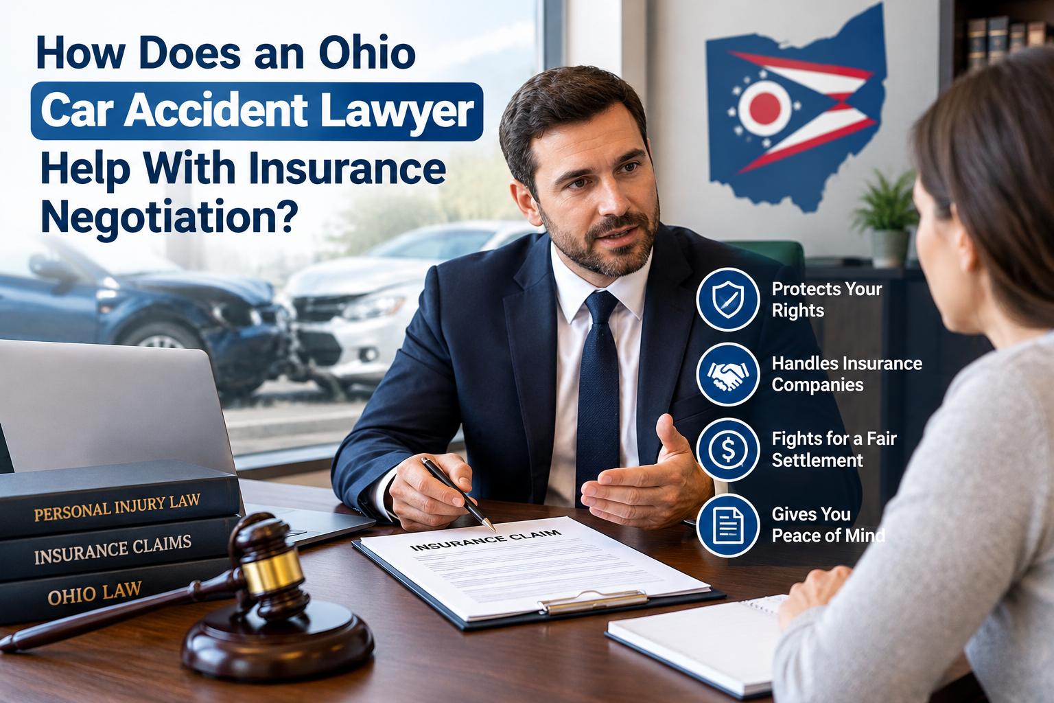 How Does an Ohio Car Accident Lawyer Help With Insurance Negotiation?