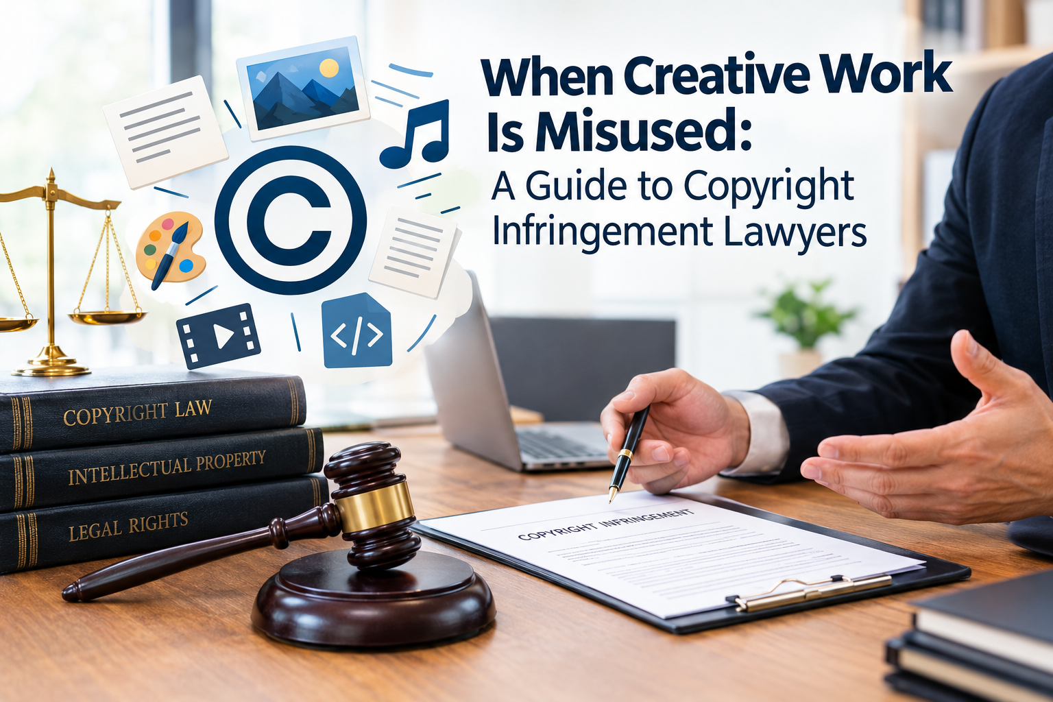 When Creative Work Is Misused: A Guide to Copyright Infringement Lawyers