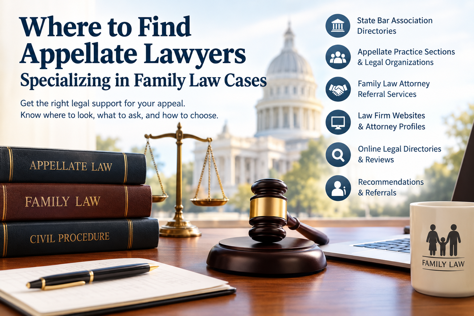 Where to Find Appellate Lawyers Specializing in Family Law Cases in usa