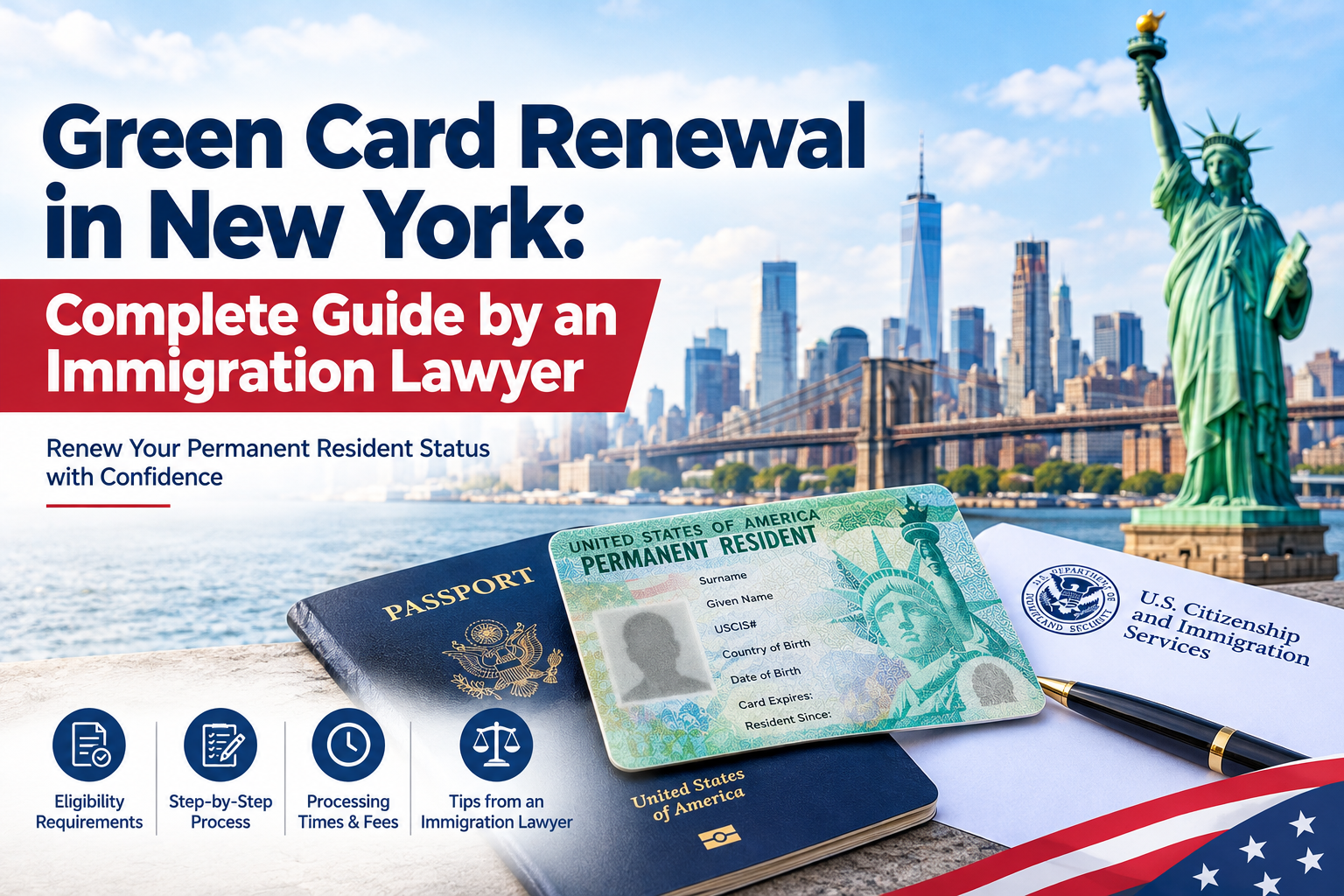 Green Card Renewal in New York: Complete Guide by an Immigration Lawyer
