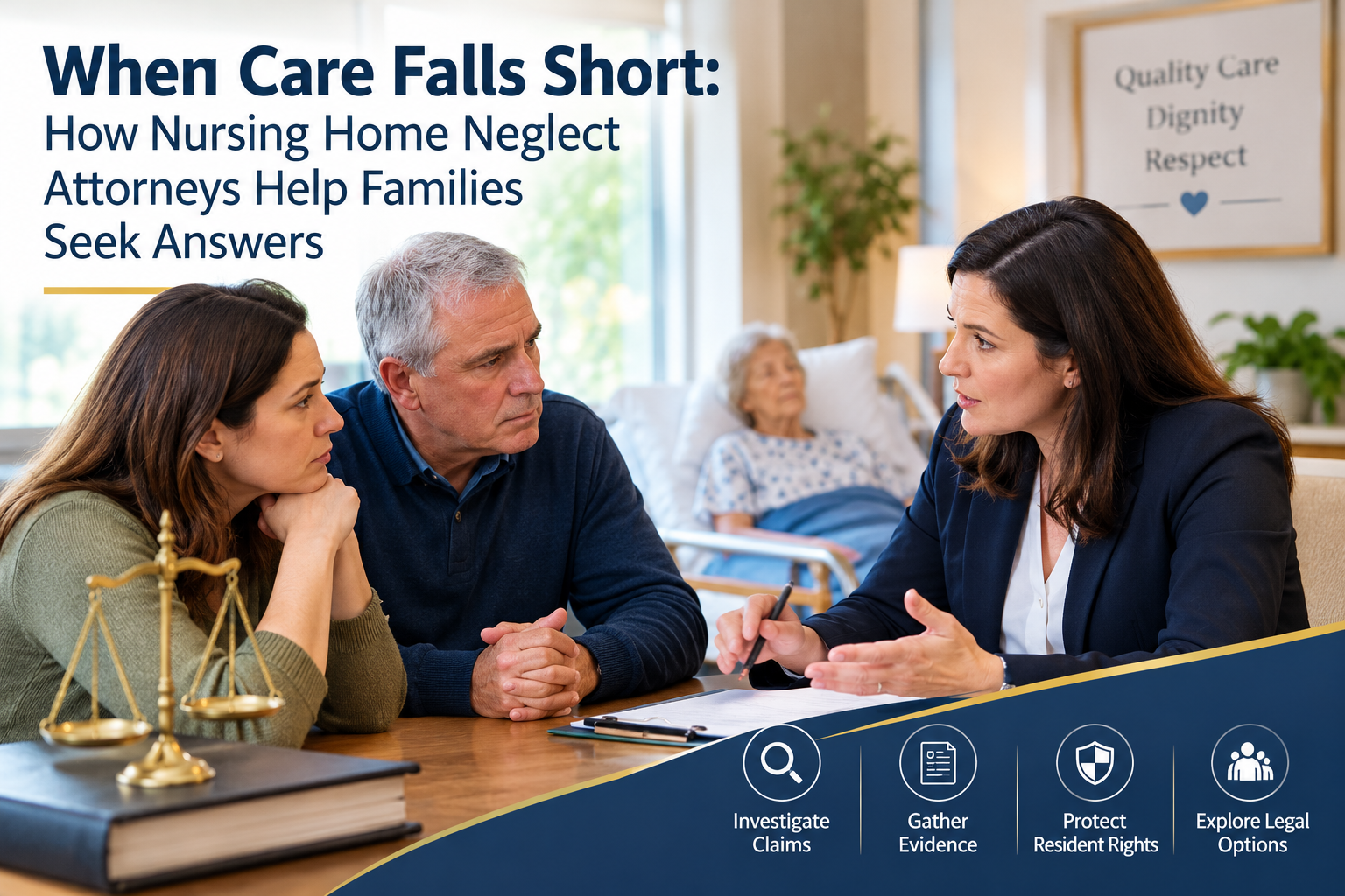 When Care Falls Short: How Nursing Home Neglect Attorneys Help Families Seek Answers